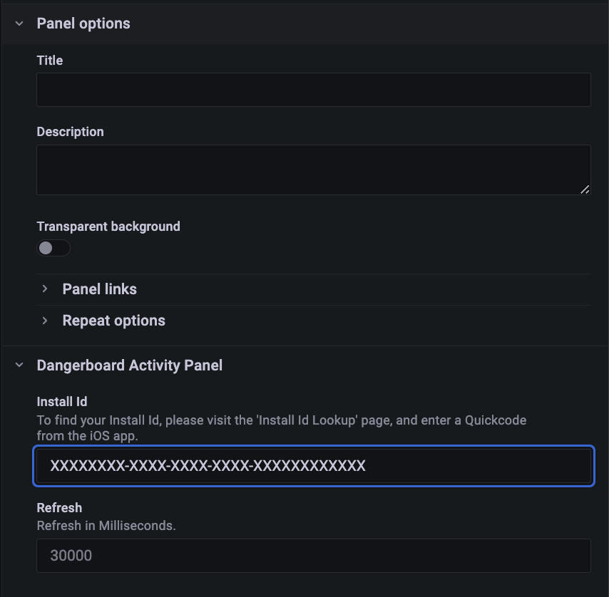 Confirmation change start page